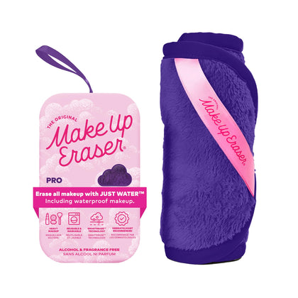 MakeUp Eraser PRO modèle violet avec étiquette