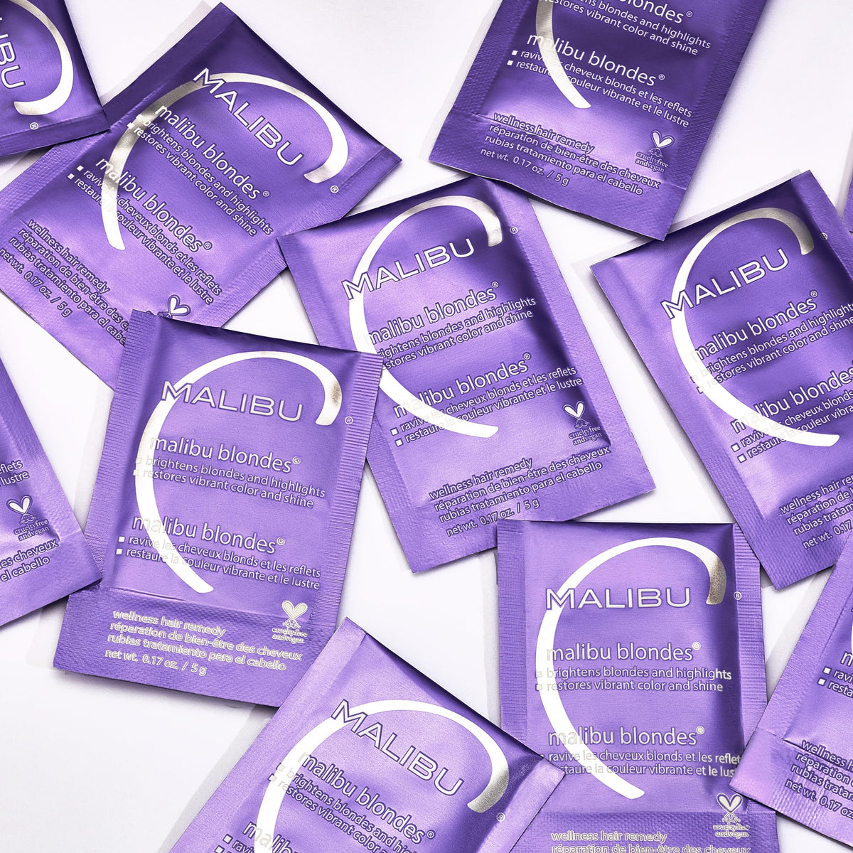 Malibu C Blondes Wellness Remedy, présentation des sachets