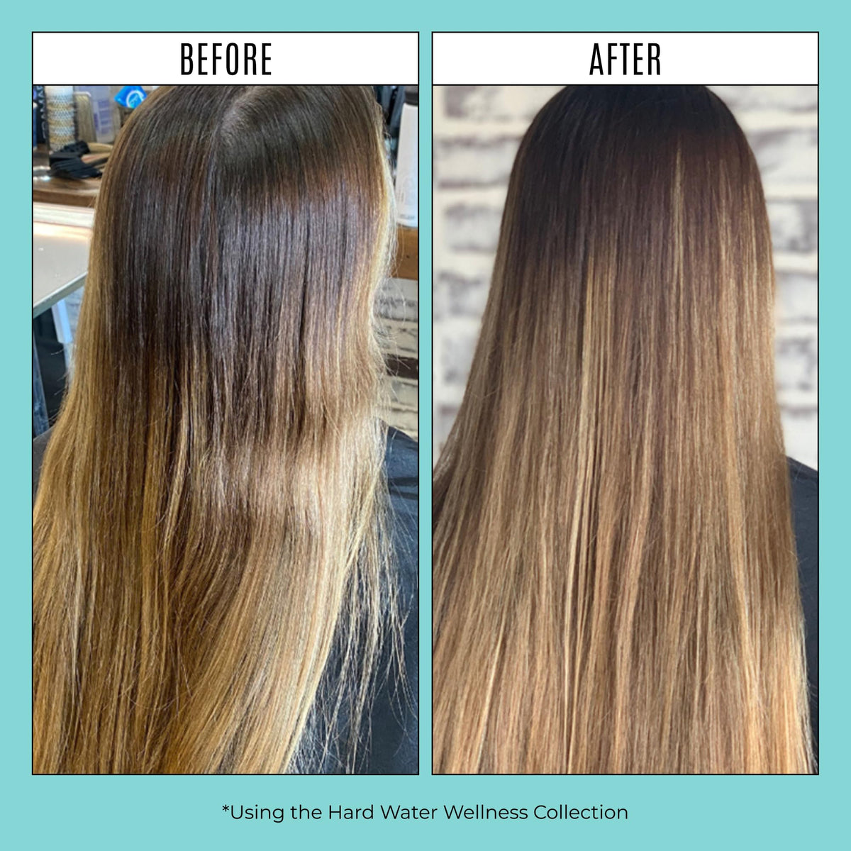 Malibu C Masque Détox application sur cheveux