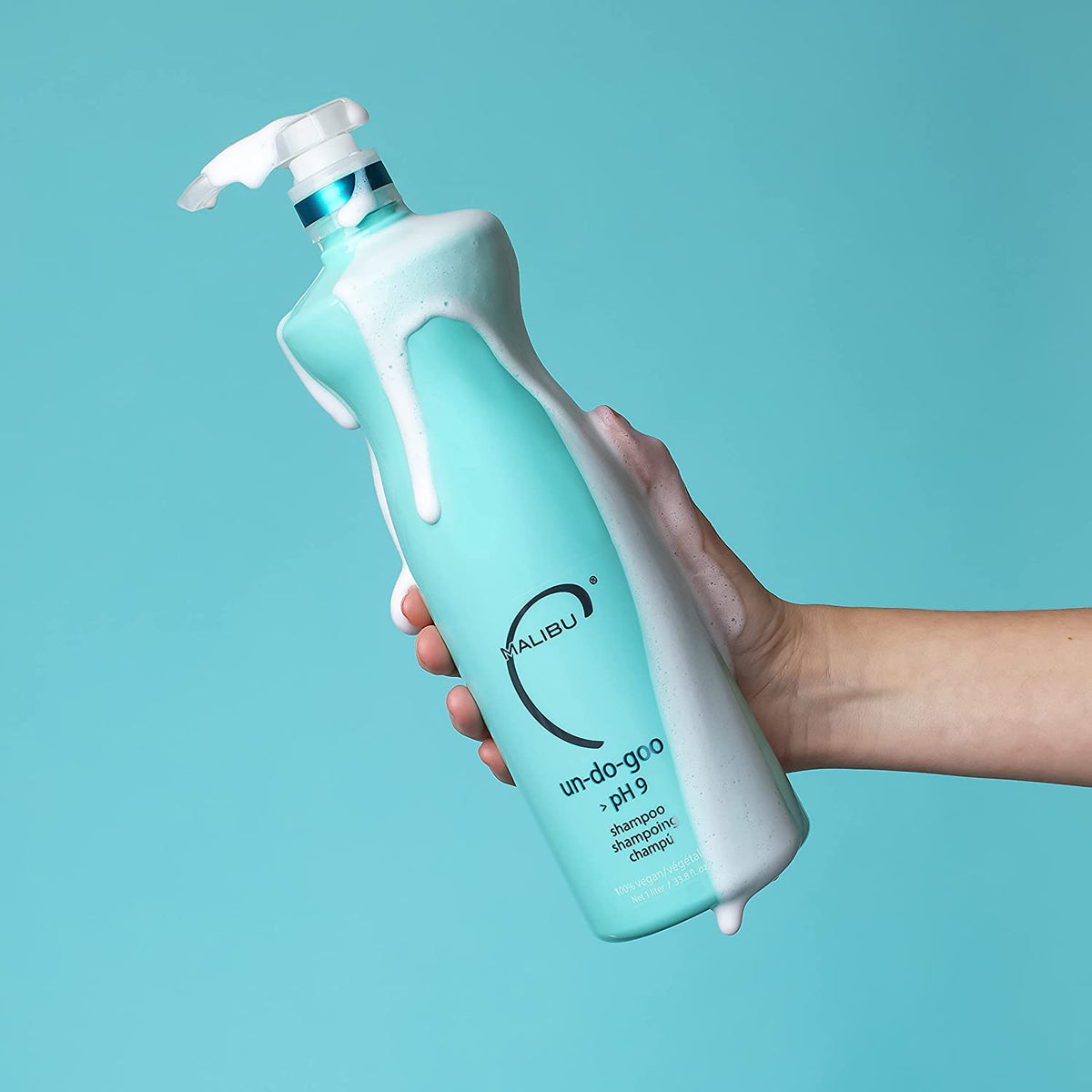 Malibu C Shampoo Clarifiant Un-Do-Goo sachets en présentation