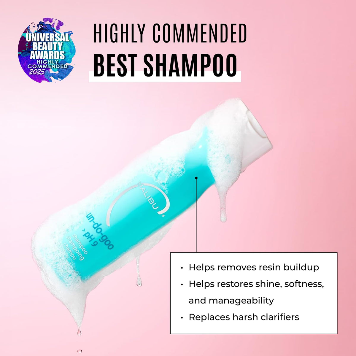Malibu C Un-Do-Goo Shampoo Clarifiant 320g emballage