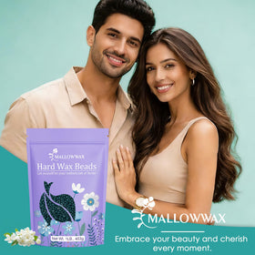 Mallowwax Cire dure perles 440g, mise en situation dans un studio