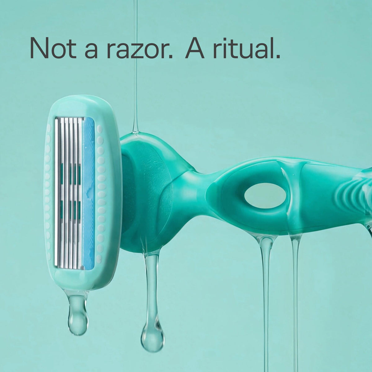 Manche ergonomique du rasoir Schick Hydro Silk