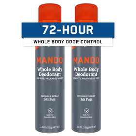 Mando Déodorant Corporel Spray Homme 3,6 oz - vue de face