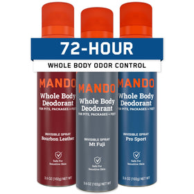 Mando déodorant corps entier spray 3,6 oz vue avant