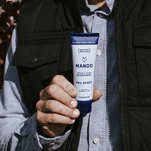 Mando déodorant crème 200 g, ingrédients principaux