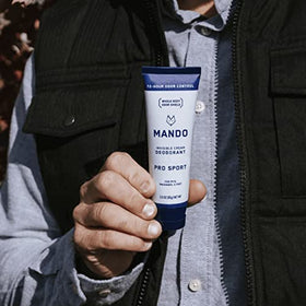 Mando déodorant crème 200 g, ingrédients principaux