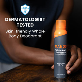 Mando Déodorant - démonstration de l'application