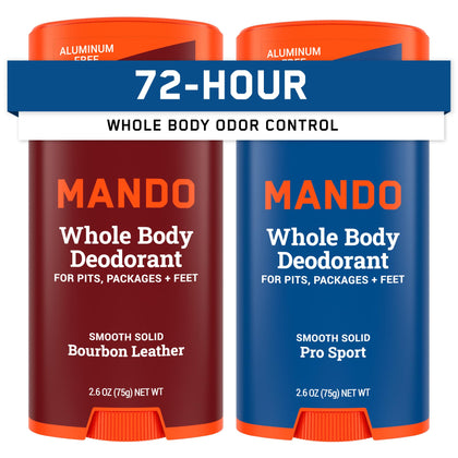 Mando Déodorant Solide Homme 2,6 oz vue avant