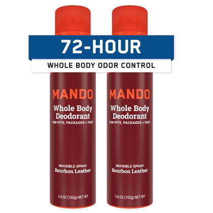 Mando Déodorant Spray 3,6 oz, vue de face
