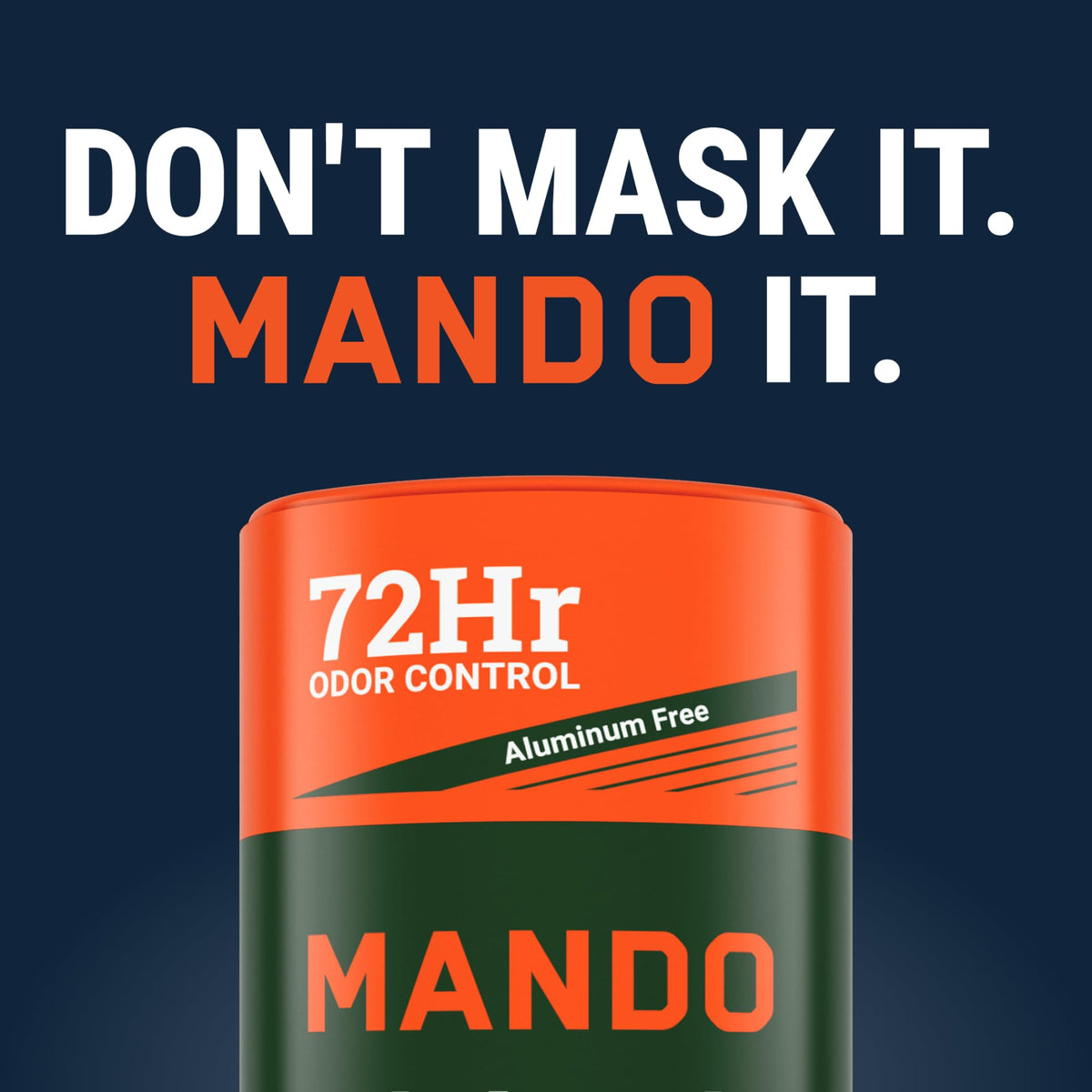 Mando Déodorant Stick solide avec logo visible
