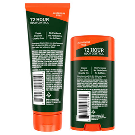 Mando Déodorant Tube crème avec bouchon ouvert