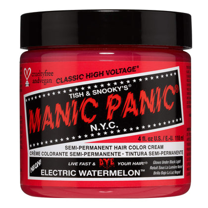 MANIC PANIC Electric Watermelon coloration semi-permanente 4oz vue de face