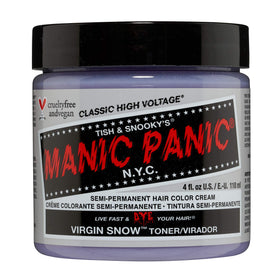 MANIC PANIC Toner Cheveux Virgin Snow 4oz devant