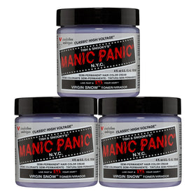 MANIC PANIC Virgin Snow teinture semi-permanente 450g vue de face