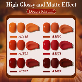 Manucure avec le kit de vernis à ongles en gel Double Rhythm