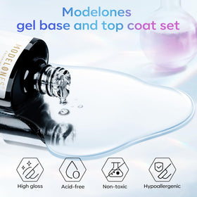 manucure avec vernis gel modelones