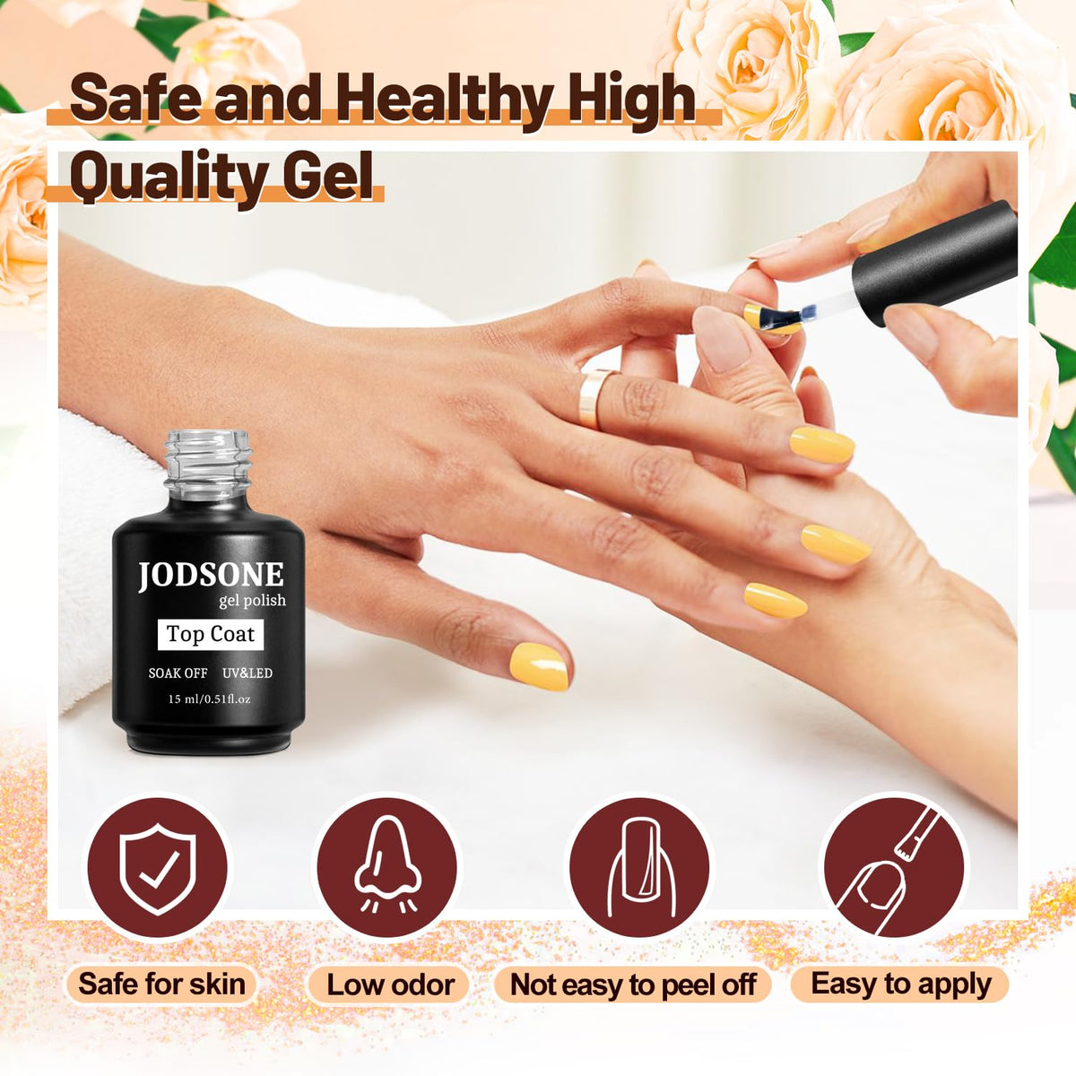 Manucure avec vernis JODSONE et accessoires
