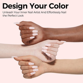 Manucure élégante réalisée avec le vernis TOMICCA