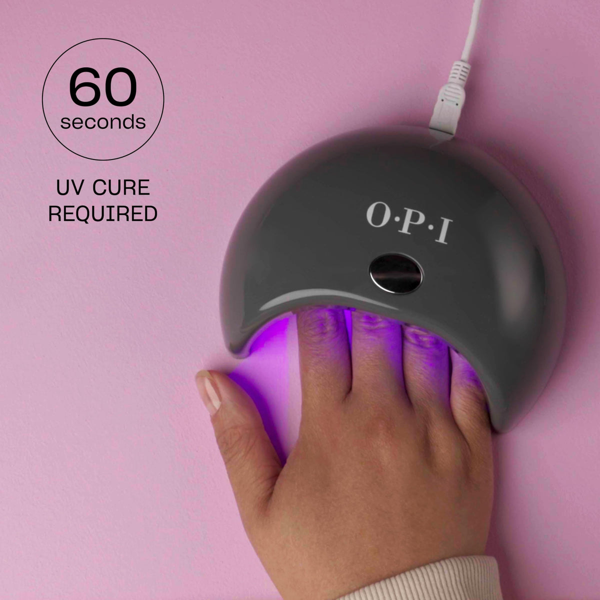 Manucure réalisée avec le kit GELement OPI