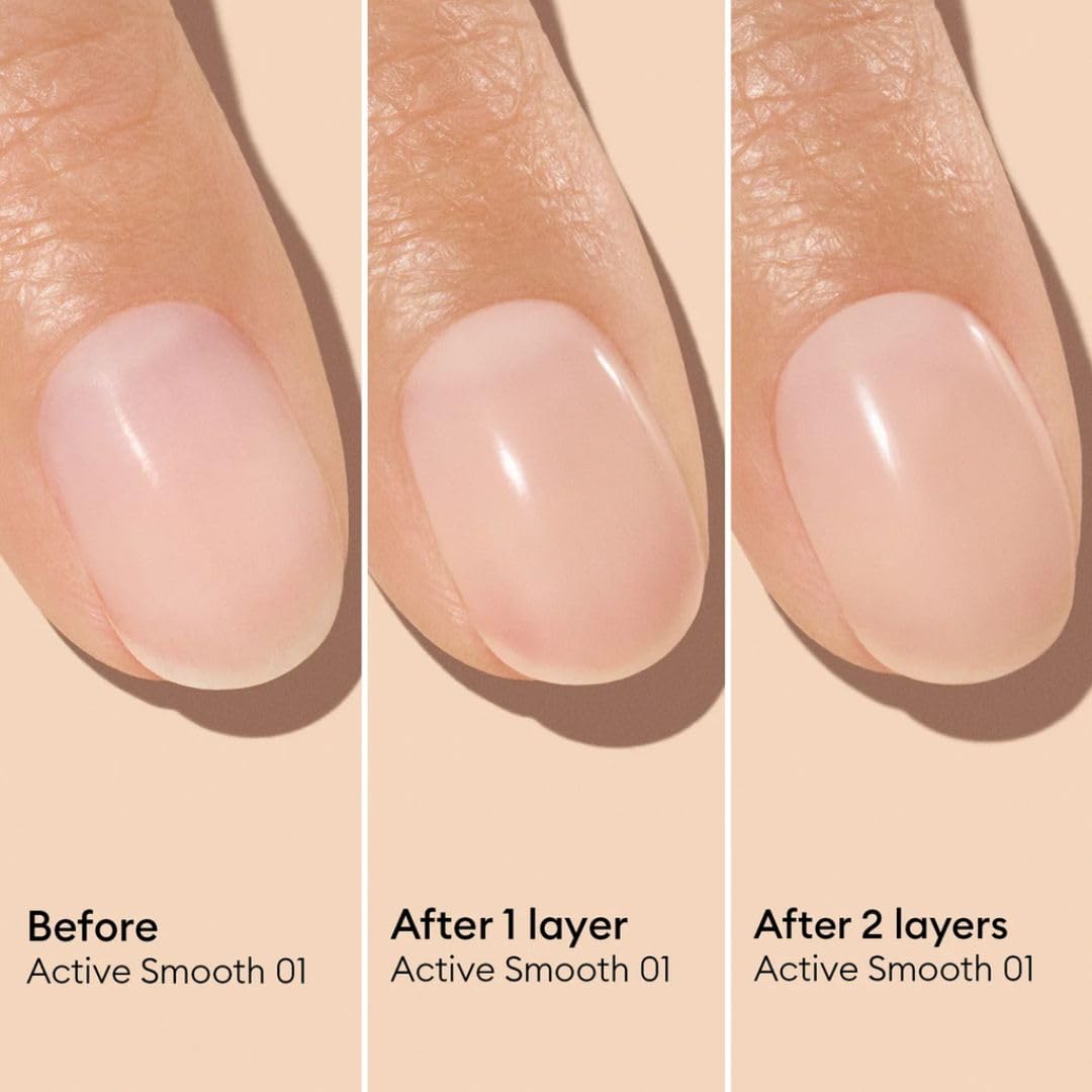 Manucurist Active Smooth 01 texture on brush