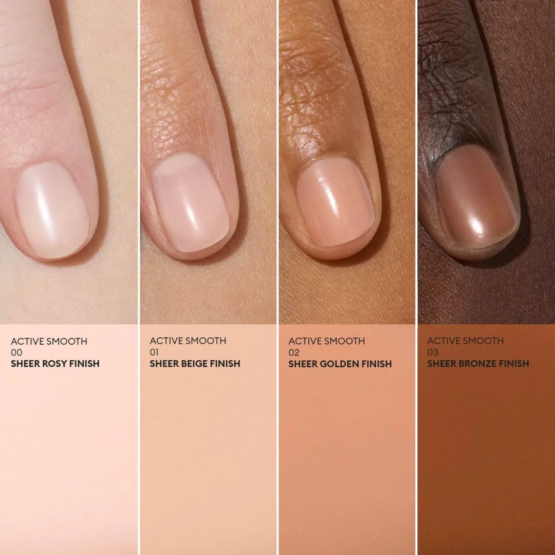 Manucurist Active Smooth 01 with other nail care products
