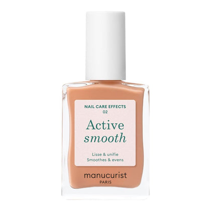 Manucurist Active Smooth 02 Vernis à Ongles Soin Or vue de face