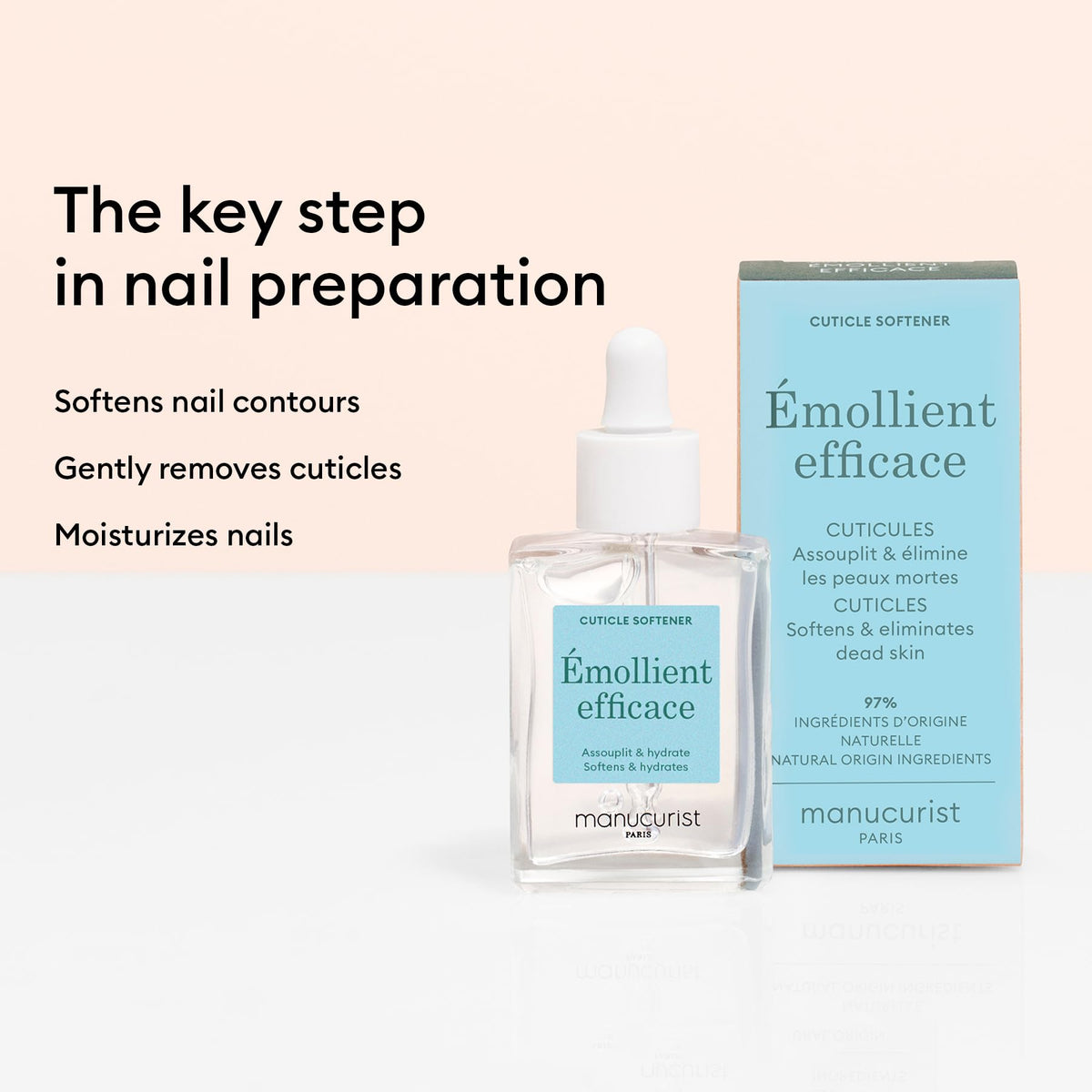 Manucurist Gel Remover Cuticules 0,5 fl oz côté