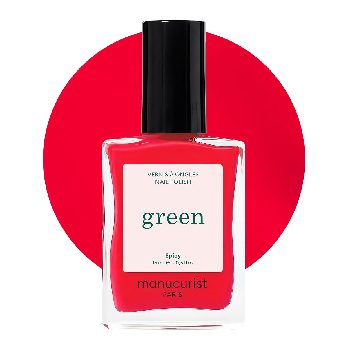 Manucurist Spicy Pop Red vernis à ongles vue avant