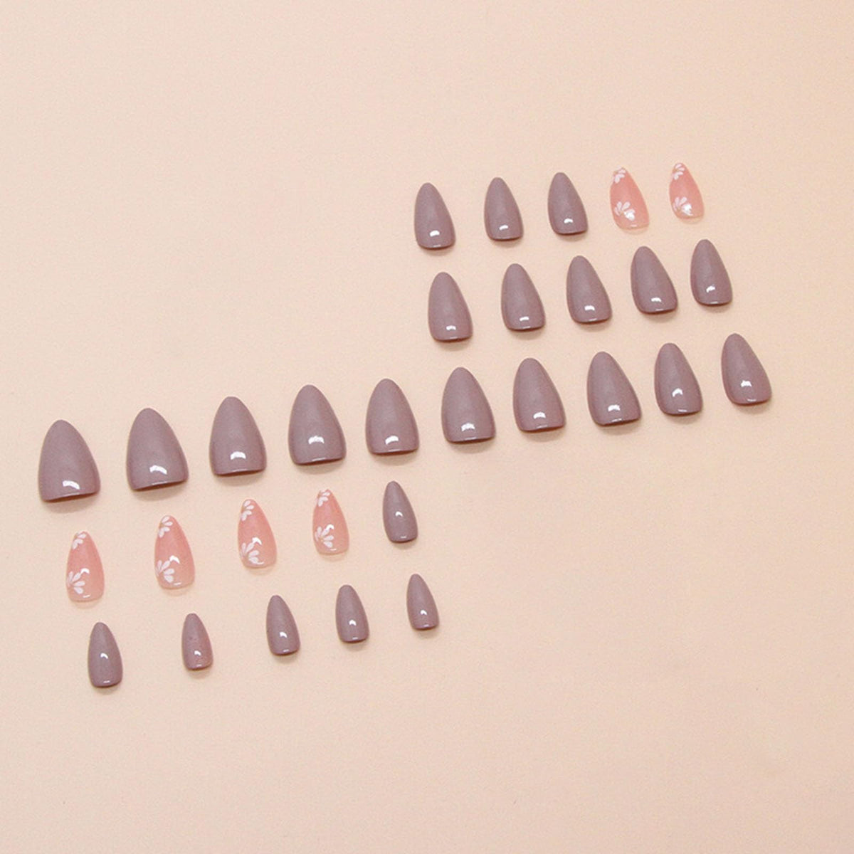 MAOTTIE Faux Ongles Pressés application facile sur ongles propres