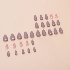 MAOTTIE Faux Ongles Pressés application facile sur ongles propres