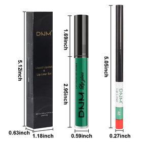 Maquillage des lèvres avec le set evpct en situation