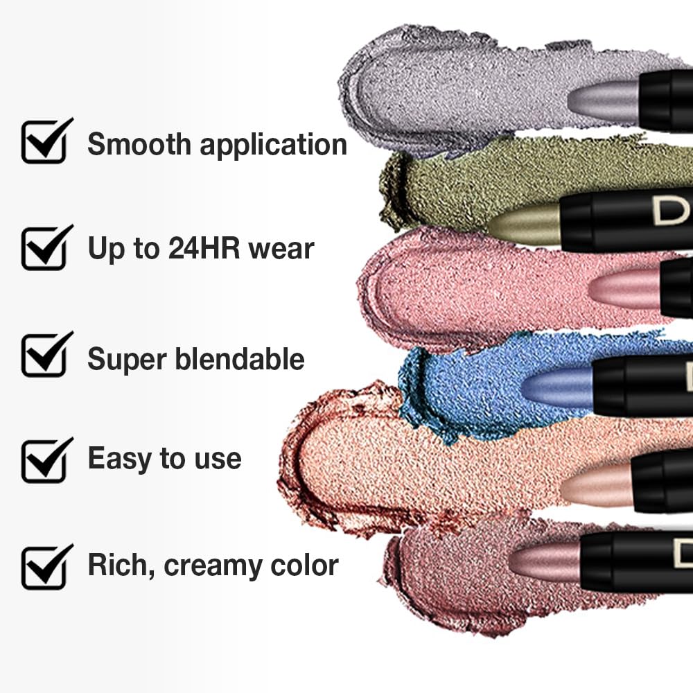 Maquillage des yeux avec Crème à Paillettes Brun Cuivre evpct