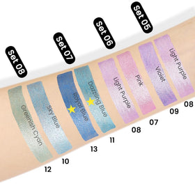 Maquillage des yeux avec les crayons à paupières crème evpct