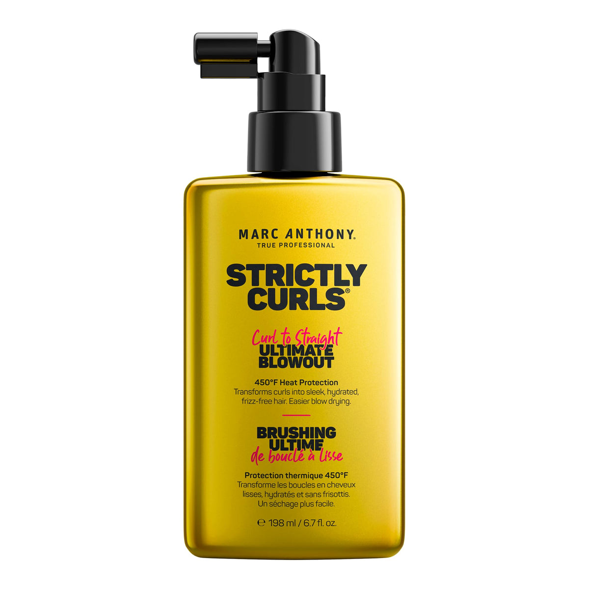 Marc Anthony Curl to Straight Blowout 200ml vue avant