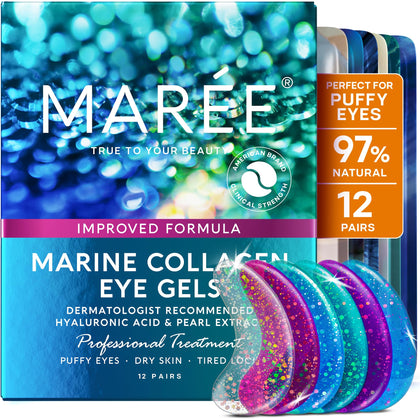 MAREE Gels Contour des Yeux vue de face avec packaging