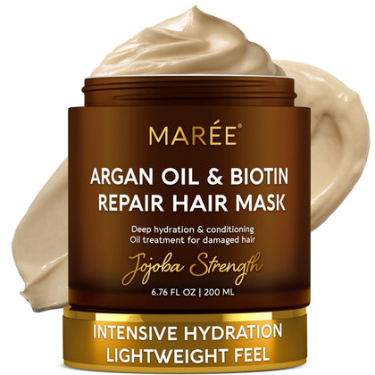 MAREE Masque Capillaire Hydratant 200ml vue de face