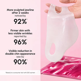 MAREE Masque V Line Lifting avant et après utilisation