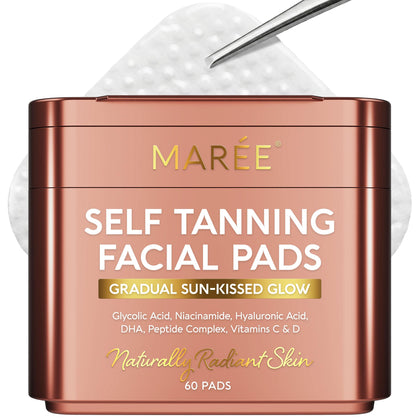 MAREE Tampons Autobronzants Visage, emballage avant