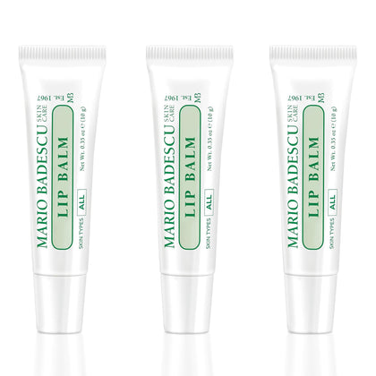 Mario Badescu Baume à Lèvres Original 3 pack vue de face