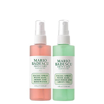 Mario Badescu brume hydratante Aloe, Rose et Concombre duo 118 ml face avant
