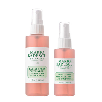 Mario Badescu Brume Visage Aloe et Eau de Rose 4 FL OZ vue avant
