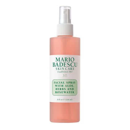 Mario Badescu Brume Visage Aloe, Plantes et Eau de Rose 290g vue de face