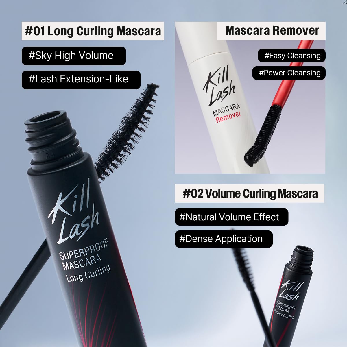 Mascara 001 Long Curling CLIO en taille standard