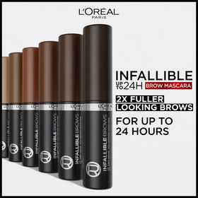 Mascara à sourcils L'Oreal Paris 6R Auburn avec packaging