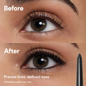 Mascara Almay avec cils avant et après application