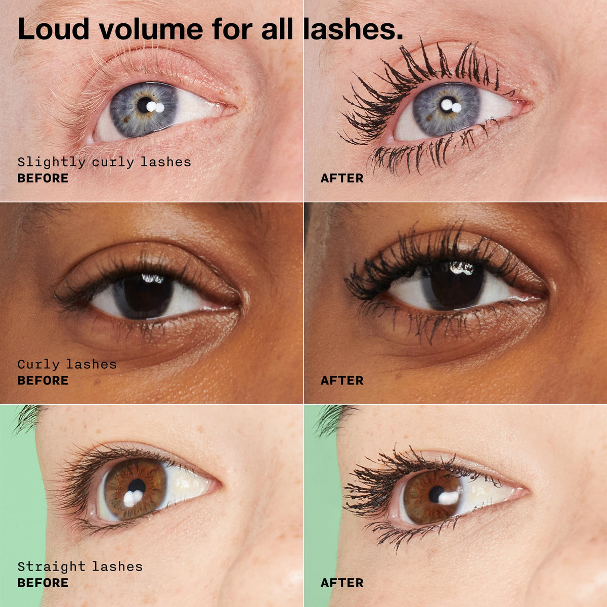 Mascara Clinique High Impact High-Fi sur un miroir