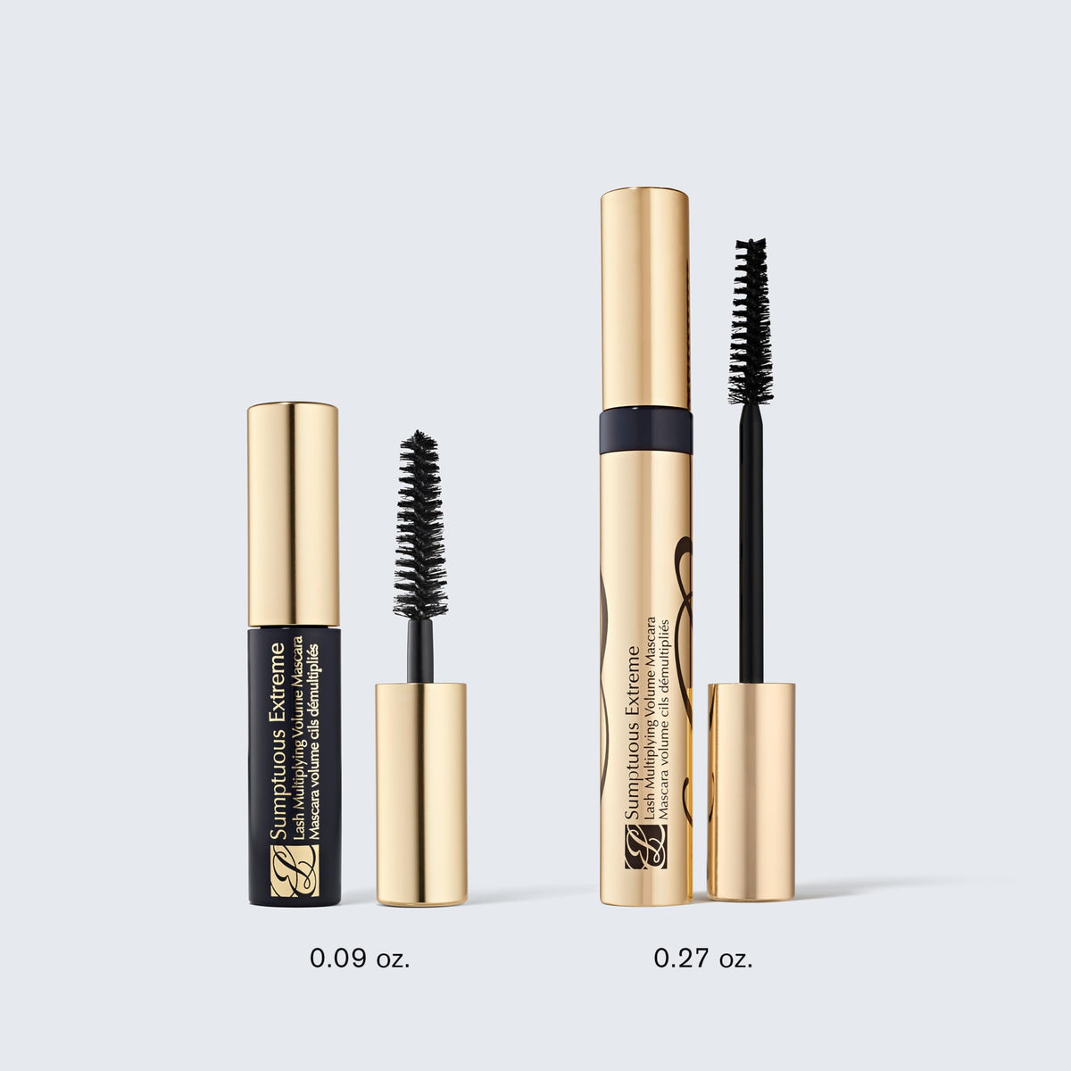 Mascara Estée Lauder Sumptuous Extreme application sur les cils