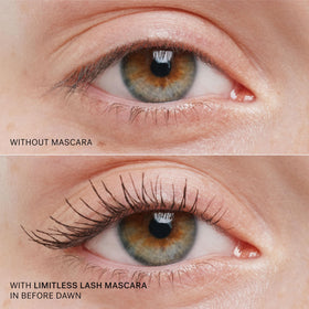 Mascara ILIA Limitless Lash Avant l'Aube dans un cadre lifestyle