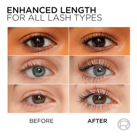 Mascara L'Oreal Paris avec cils allongés et séparés
